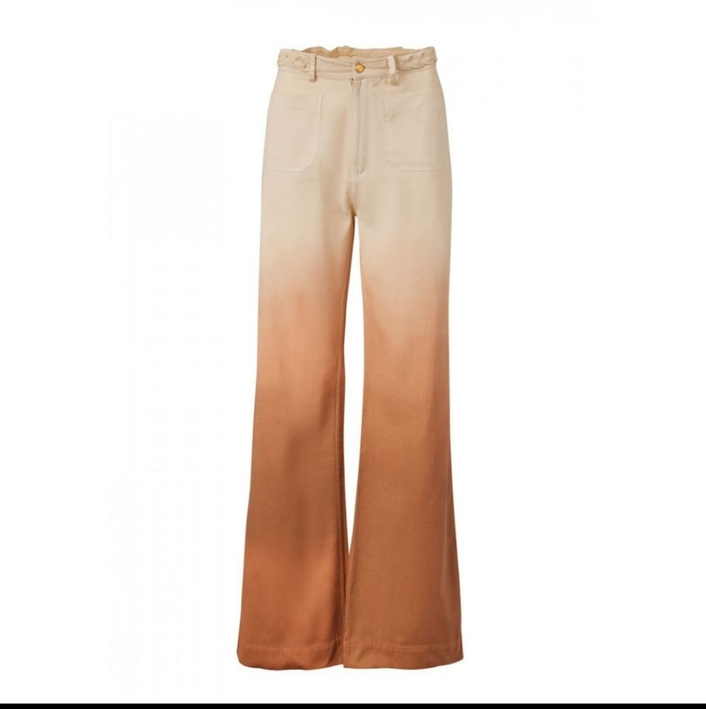 Stella Pardo Anthropologie Brown & Beige Pink Ombre